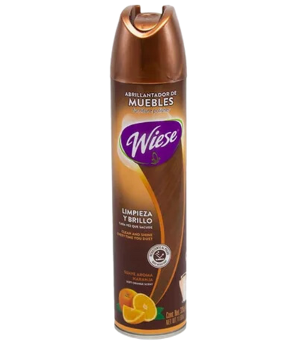 ABRILLANTADOR DE MUEBLES NARANJA WIESE 323G ABRILLANTADOR DE MUEBLES NARANJA WIESE 323G