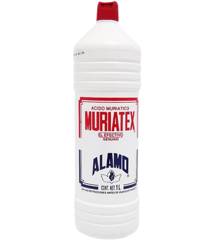 ACIDO MURIATICO MURIATEX 1LT ACIDO MURIATICO MURIATEX 1LT