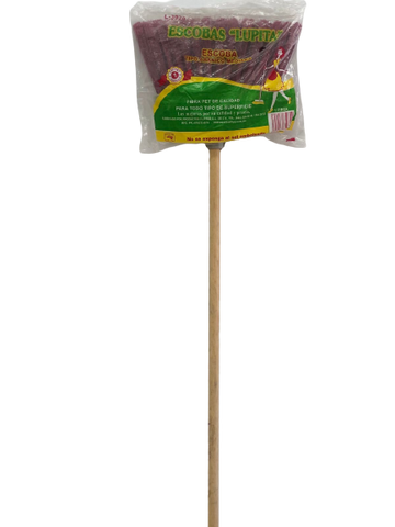 CEPILLO ABANICO MEDIANO LUPITA CON BASTON CEPILLO ABANICO MEDIANO LUPITA CON BASTON