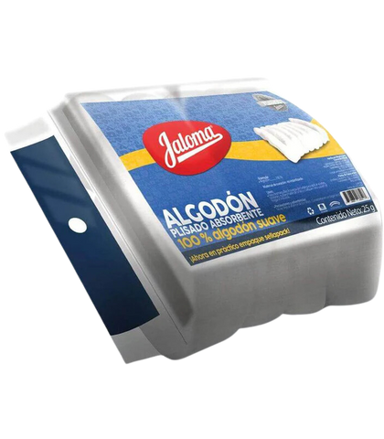 ALGODON PLISADO ABSORBENTE JALOMA 25GR