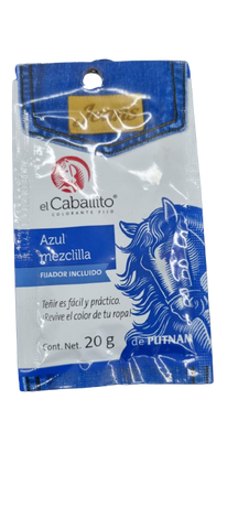 COLORANTE PARA ROPA EL CABALLITO AZUL