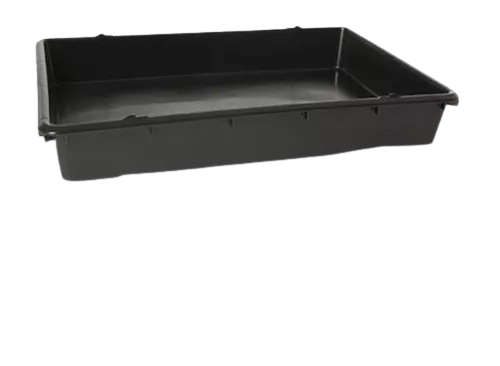 CHAROLA CHICA NEGRA 29X18 PLASTYMET