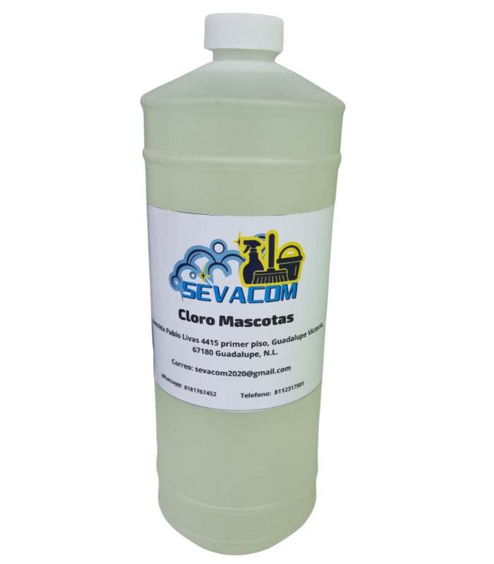 DETERGENTE CON CLORO SEVACOM
