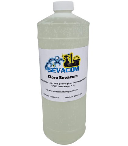 BLANQUEADOR CON CLORO SEVACOM