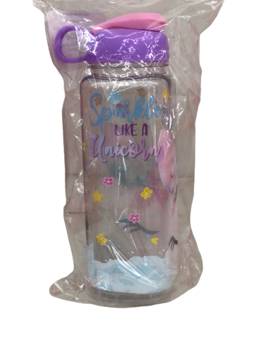 BOTELLA CUADRADA UNICORNIO ANDROMEDA