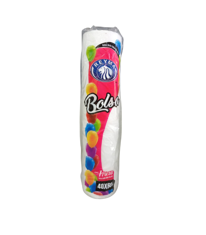 BOLSA EN ROLLO 40X60 REYMA TRANSPARENTE X KILO