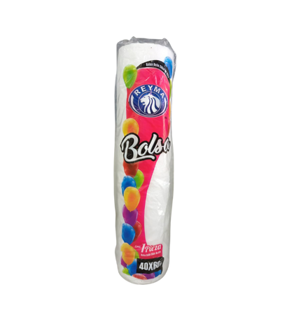 BOLSA EN ROLLO 40X60 REYMA TRANSPARENTE X KILO