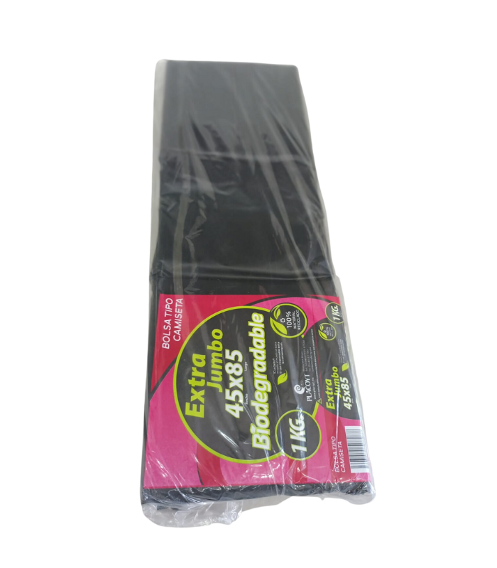 BOLSA CAMISETA ALTA DENSIDAD EXTRA JUMBO 45X85