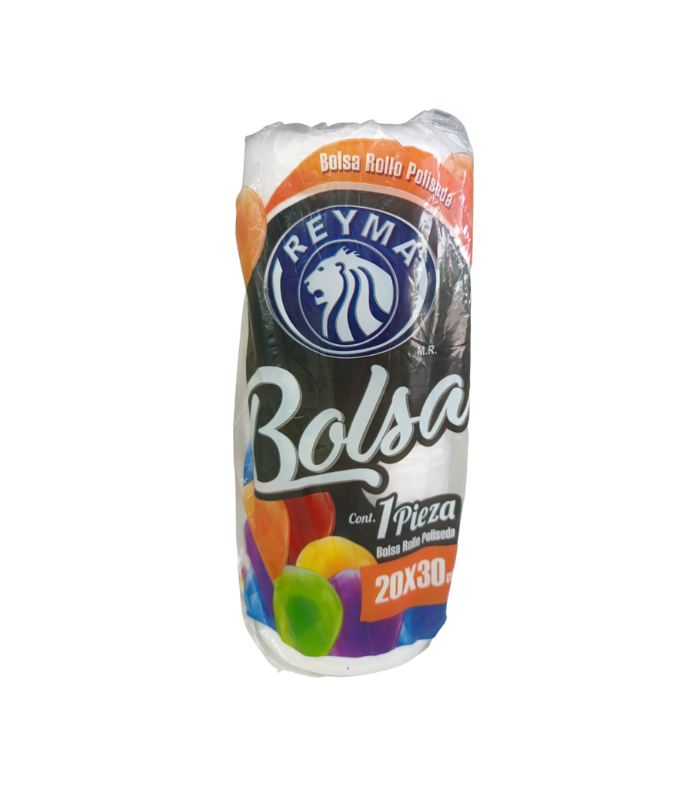 BOLSA EN ROLLO ADC60 20X30 REYMA TRANSPARENTE KI