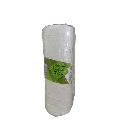 BOLSA ROLLO 20X30 BOLSON TRANSPARENTE
