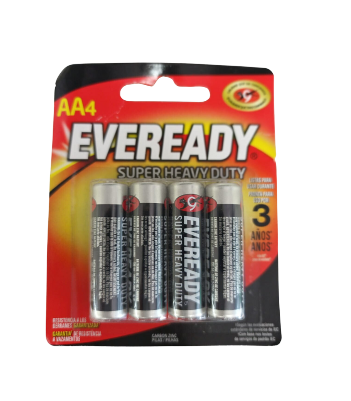 BATERIA EVEREADY AA 4PZ