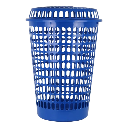 CESTO CALADO IRIS C/TAPA MAGENTA