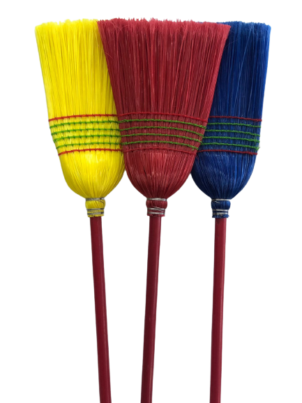 ESCOBA PLASTICA CUADRADA