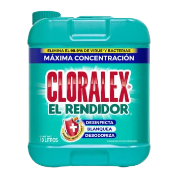 BLANQUEADOR CLORALEX 10 LTS